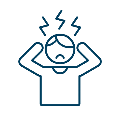 Simple dessin au trait d’une personne haussant les épaules, les bras levés et les paumes tournées vers le haut, avec une expression neutre et un symbole de confusion ou d’incertitude au-dessus de la tête – parfait pour illustrer la première visite aux Keidel Thermes à Eisbaden.